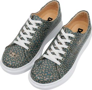 DOGO Myra - Vegane Atmungsaktive Bunte Damen Sneaker - Lemur 36