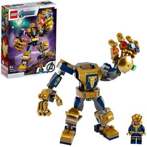 LEGO 76141 Super Heroes Marvel Avengers Thanos Mech Actionfigur, Junior Set für Kinder ab 6 Jahren