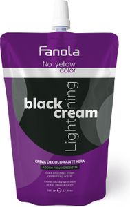 Fanola No Yellow Color Black Lightening Cream Creme zur Haaraufhellung 500 g