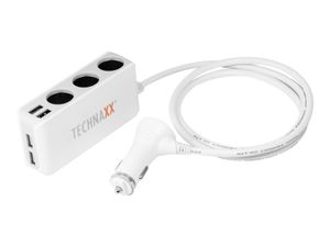 Technaxx TE11 Netzteil PKW 120 Watt 2,4 A Auto-Zigarettenanzünder USB