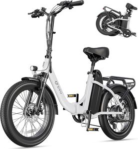 E Bike Men Women Electric Bikes-Ebike 48V 15.6Ah, E Bike 20 * 3.0 inch, E Bike 7-speed gearbox LED display, 250W motor & 25km/h, folding bikes City E Bike Men Women Electric Bikes-Ebike 48V 15.6Ah, E Bike 20 * 3.0 inch, E Bike 7-speed gearbox LED display, 250W motor & 25km/h, folding bikes City