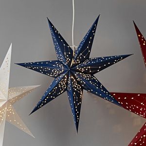 Gwiazda wisząca niebieska GALAXY 60 cm