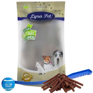 5 kg Lyra Pet® Pferdedörrfleisch + Ballschleuder