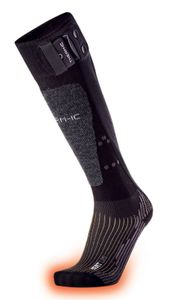 Therm-ic beheizbare Socken POWERSOCKS SET HEAT UNI + S-PACK 1200 ND schwarz, Größe:42-44