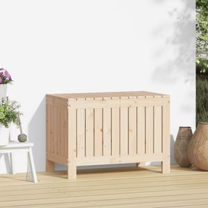 vidaXL Záhradná truhlica 76x42,5x54 cm z masívneho borovicového dreva