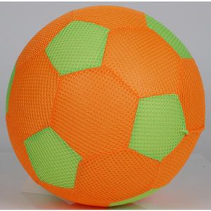 Meshball Spielball aufblasbar 22cm Softball Fußball Kinderball Spielzeug weich