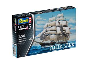 Revell Modellbausatz Segelschiff  - Cutty Sark im Maßstab 1:96, Level 5