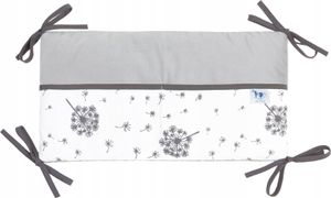 Pepi Babybett Organizer mit Honig Velvet - 42cm × 22cm - Spielzeugtasche Betttasche für Kinderbett Kinderzimmer für Windel Kleidung - Summer Wind