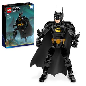 LEGO 76259 DC Batman Baufigur, Superhelden Action Figur und Dekoration, die auf dem Batman-Film von 1989 basiert, Figur mit Umhang, Spielzeug und Sammlerstück aus Gotham City für Kinder ab 8 Jahren