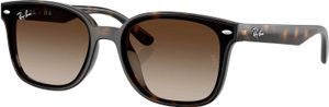 Ray-Ban Rechteckige Sonnenbrille RB4461D, Braun One Size Ray-Ban Rechteckige Sonnenbrille RB4461D, Braun One Size