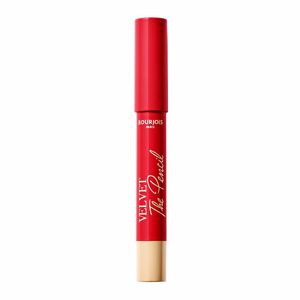 Bourjois Velvet The Pencil - Waterproof + Long Lasting Lipstick In Pencil 1.8 G #07-rouge Is Carmine