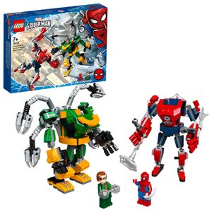 LEGO 76198 Marvel Mech-Duell zwischen Spider-Man & Doctor Octopus Set mit Superhelden Actionfiguren