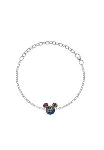 Disney BS00025SRML-55.CS Armband Damen Mädchen Mickey Mouse Sterling-Silber 17 cm