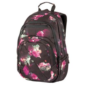 NITRO Laptoprucksack Rucksack mit Laptopfach Daypacker Collection Stash 29 Backpack Black Rose schwarz