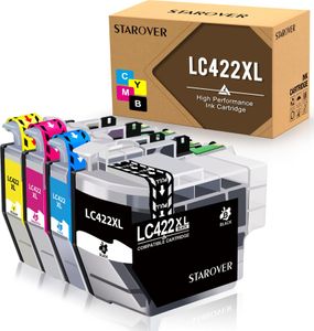 4er LC422XXL Druckerpatronen Multipack kompatibel für Brother MFC-J5340DW J5340DWE J5345DW J5740DW J6540DW J6540DWE J6590DW J6940DW