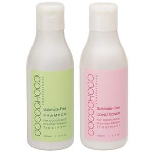 COCOCHOCO Professional Set Nach der Pflege - Sulfatfreies Shampoo (150 ml) und Sulfatfreies Konditioner (150 ml)