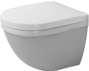 Duravit Wand-WC COMPACT STARCK 3 tief, 360 x 485 mm HygieneGlaze weiß
