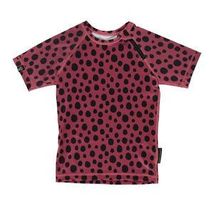 Beach & Bandits - UV-Schwimmshirt für Kinder - Red Velvet - Burgund, XS