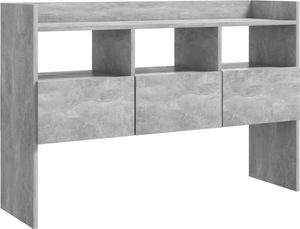 vidaXL Príborník betón sivý 105x30x70 cm odvodený výrobok z dreva