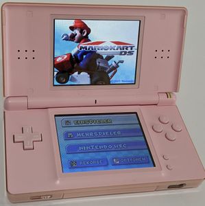 Kapesní herní konzole Nintendo DS Lite NDSL - Stav: přijatelný č. 6 růžová