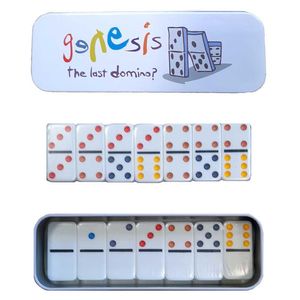 Genesis - Domino Set "The Last Domino?" RO10095 (Einheitsgröße) (Weiß/Bunt)