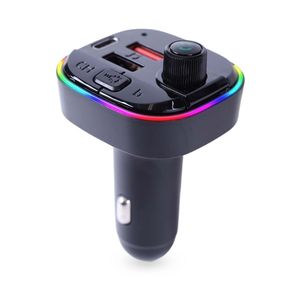 Niceey Bluetooth FM Transmitter - Auto Radio - Adapter mit Mikrofon & 2 USB Aufladung -Ladegerät - Snellumer - Freisprechen Car Kit - MP3 -Player - Schwarz