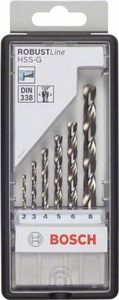 Metallbohrer-Set Robust Line HSS-G. DIN 135. 135°.