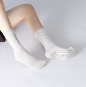 1 Paar rutschfeste Yoga-Strumpfbandsocken für Damen, geeignet für Yoga, Pilates, Tanz (weiß) 1 Paar rutschfeste Yoga-Strumpfbandsocken für Damen, geeignet für Yoga, Pilates, Tanz (weiß)