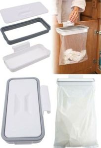 GKA Müllsackhalter Halterung für Müllsäcke und Tüten in der Küche – einfach zu montierender Sackhalter für die Küchenschranktür stabil