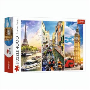 Trefl 45009 Reise durch Europa 4000 Teile Puzzle