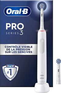 Oral-B PRO 3 3000 Sensitive Clean    White   JAS22