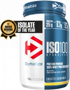 Dymatize ISO 100 Hydrolyzed 932 g gourmet vanilla / Whey Protein Hydrolysat / Hochwertiges Whey Protein Isolat mit 50% Hydrolysatgehalt