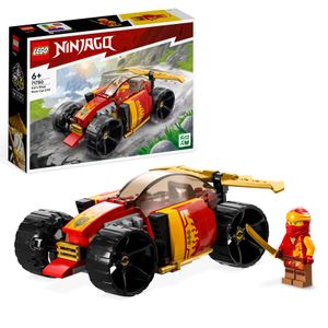 LEGO 71780 NINJAGO Kais Ninja-Rennwagen EVO 2in1 Rennwagen Spielzeug zu Geländewagen-Fahrzeug, Modellbausatz für Jungen und Mädchen ab 6 Jahren, Geschenkidee zum Geburtstag