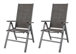 Židle s vysokým opěradlem COUNTRYSIDE® Toronto čalouněná | antracit | sada 2 kusů