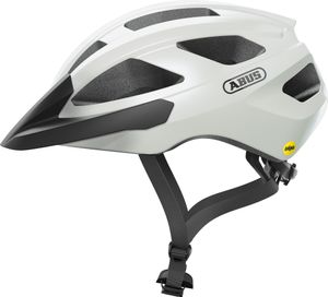 ABUS Rennradhelm Macator MIPS - Fahrradhelm für Einsteiger mit Schirm - geeignet für Zopfträger/-innen - für Damen und Herren - Weiß, Größe M (52-58 cm) ABUS Rennradhelm Macator MIPS - Fahrradhelm für Einsteiger mit Schirm - geeignet für Zopfträger/-innen - für Damen und Herren - Weiß, Größe M (52-58 cm)