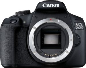 Canon EOS 2000D BK BODY EU26 SLR-Kameragehäuse 24,1 MP CMOS 6000 x 4000 Pixel Schwarz