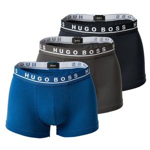 HUGO BOSS Herren Boxershorts 3er Pack, nohavice Boxer Trunk 3P 7 (Veľkosť X)