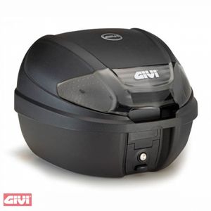 Topcase GiVi E300 Tech Monolock® mit Platte schwarz matt / Max Zuladung 3 kg