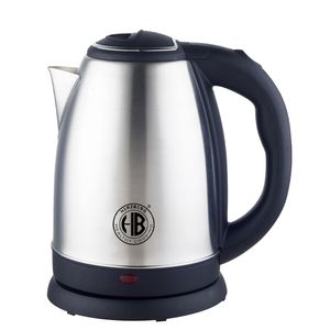 Herzberg HG-5011SIL: 1.8L 1500W Edelstahl-Wasserkocher - Grau