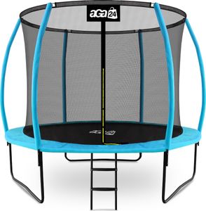Aga SPORT EXCLUSIVE Trampolína 305 cm Svetlo modrá + ochranná sieť + rebrík