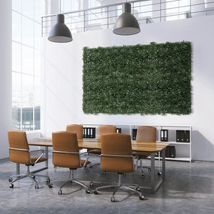 Pflanzenwand Kunstpflanzen zur Wandmontage 50 x 50 cm Maple