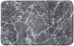 SANILO® Mramorová sivá kúpeľňová predložka 70 x 110 cm