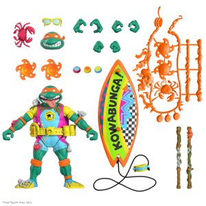 Super7 Teenage Mutant Ninja Turtles Ultimates Actionfigur Sewer Surfer Mike 18 cm SUP7-UL-TMNTW06-SRS-01