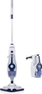 Dirt Devil Dampfreiniger DD7003 2-in-1 Handdampfreiniger und Bodenreiniger 1600W inkl. 5 Verschiedene Aufsätze Geeignet für Verschiedene Bodentypen 5,5 Meter Reichweite Blau