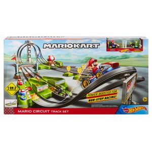 Hot Wheels Mario Kart Rundkurs Trackset, Autorennbahn inkl. 2 Spielzeugautos Hot Wheels Mario Kart Rundkurs Trackset, Autorennbahn inkl. 2 Spielzeugautos