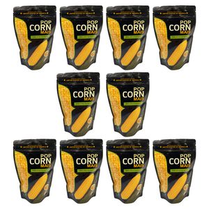 Popcorn Mais aus Amerika 10 x 200g in Aromaschutzverpackung GMO Frei 2 Kg  für Popcornmaschine, Airpopper, Kochtopf oder Mikrowelle