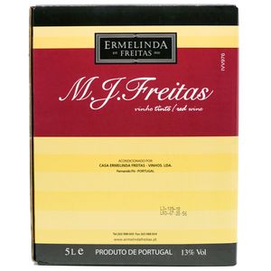 M.J. Freitas Vinho tinto 13%Vol. Bag in Box 5L
