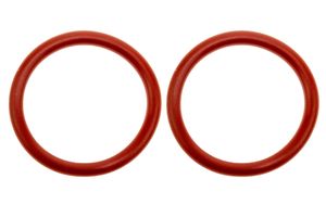 2x O-Ring 32x4mm Rot Silikon Dichtung Innen 32mm Außen 40mm