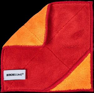 Microfasertuch 18 x 18 cm 20109rot-orange