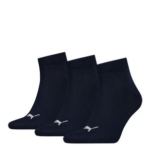 PUMA Uni Socken, 3er Pack - Quarter, Sneaker Blau 47-49